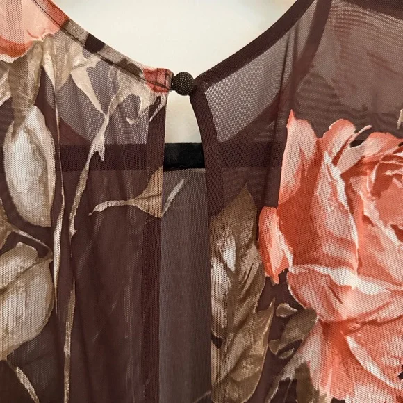 Anthropologie Floral Long Sleeve Dress - Picture 10 of 13